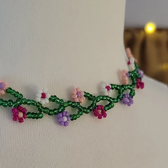 🔥LAST ONE🔥 FAIRYCORE BEADED CHOKER - Picture 4 of 6